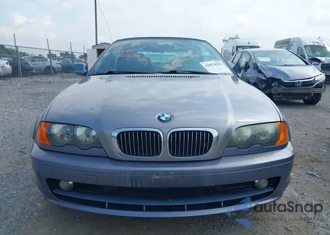 2001 BMW 325Ci from USA, damaged, VIN WBABS33421JY58033